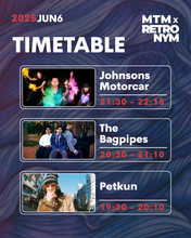 Load image into Gallery viewer, 2025.06.06 | MTM x RETRONYM: Live Music and Community