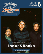 Load image into Gallery viewer, 2026.07.05 | Summer at Zaimokuza Beach - indus&Rocks, petalhead, Petkun, DJ Dante