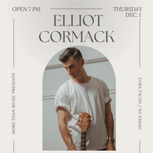 Load image into Gallery viewer, 12月1日|MTM Presents: Elliot Cormack and Rinca Yang