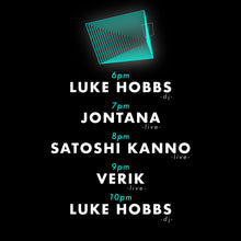 画像をギャラリービューアに読み込む, 2月17日｜Electroman Reboot : VERIK, Satoshi Kanno, Jontana, Luke Hobbs
