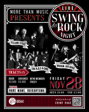 Load image into Gallery viewer, 2025.11.28 | MTM Presents: Swing &amp; Rock Night
