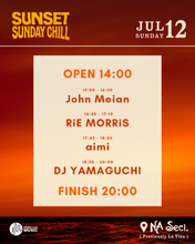 Load image into Gallery viewer, 2026.07.12 | MTM x Dontaku Records | SUNSET SUNDAY CHILL

