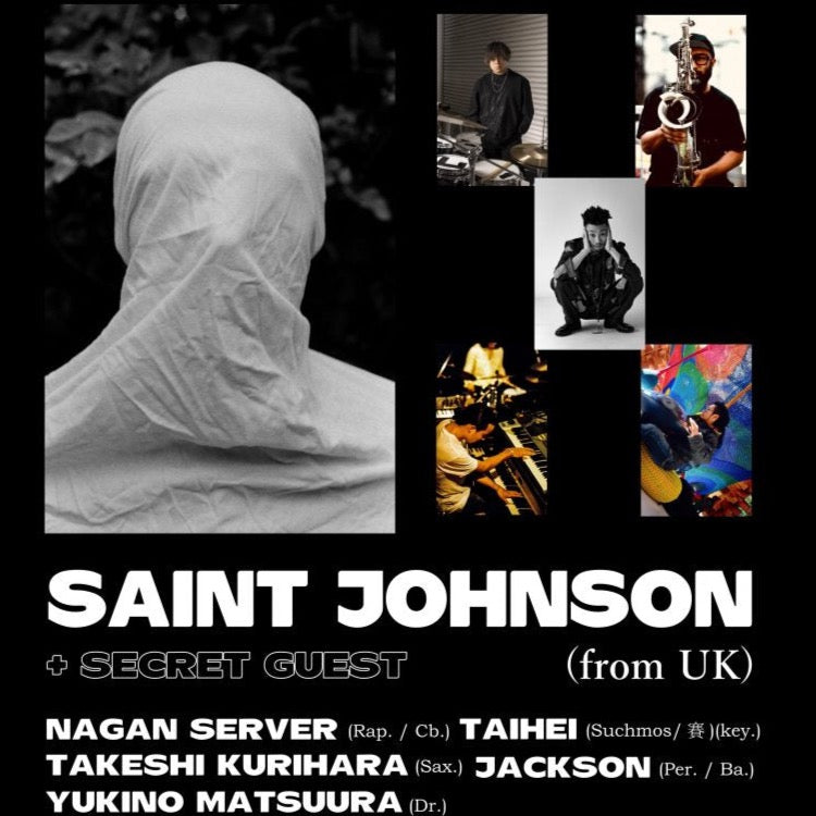 9月20日｜MTM Pick-up: Saint Johnson (+ Special Guest from UK) 来日公演